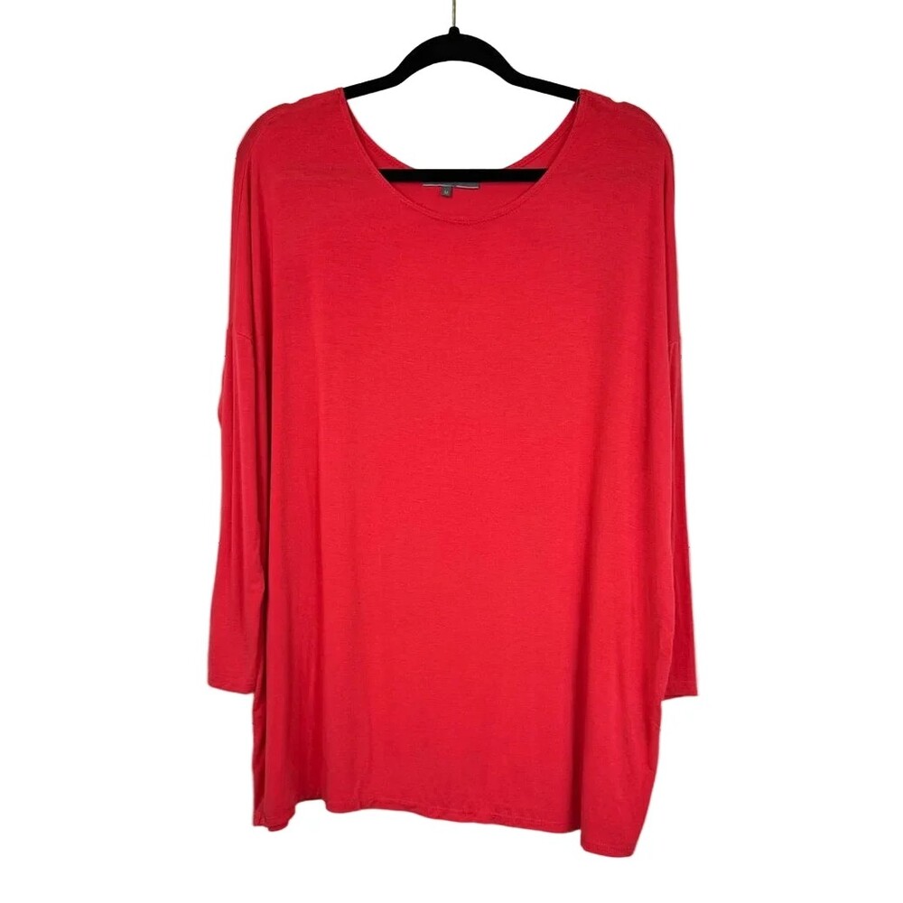 Emma's Closet Orange Blouse Women's Medium